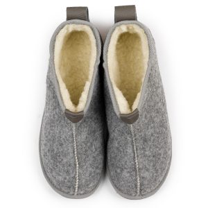 Damen-Hüttenschuhe aus Wollfilz warm gefüttert BK-4202 – Bild 3