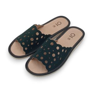 Women's Slippers Genuine Leather K-1161B - Image 3