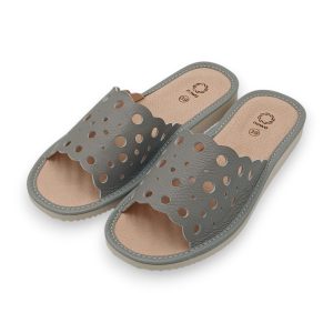 Women's Slippers Genuine Leather K-1162B - Image 3