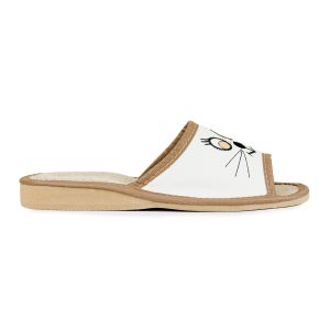 Damen-Hausschuhe aus echtem Leder NOWO-34 – Bild 3