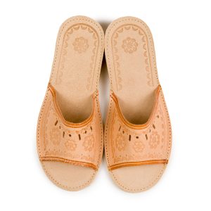 Damen-Hausschuhe aus echtem Leder NOWO-35 – Bild 3