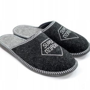 Men's Slippers Wool Felt OM-18 - Image 3