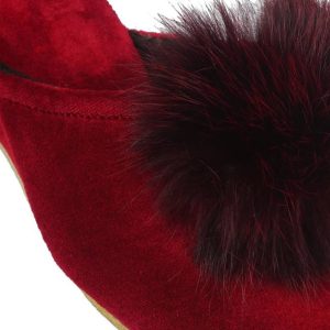 Women's Slippers Meteor Pomponik DV032 - Image 3
