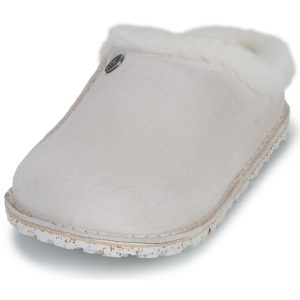 BIRKENSTOCK Herren Filz-Hausschuhe Zermatt Premium Suede / Antique / in Weiß – Bild 3