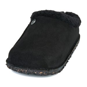 BIRKENSTOCK Herren Filz-Hausschuhe Zermatt Premium Suede / / Laf in Schwarz – Bild 3