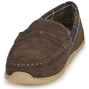 Barbour Herren-Hausschuhe ALBERT in Braun – Bild 3
