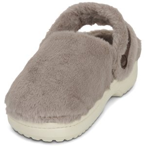Crocs Men's Slippers Classic Unfurgettable Clog in Beige - Image 3