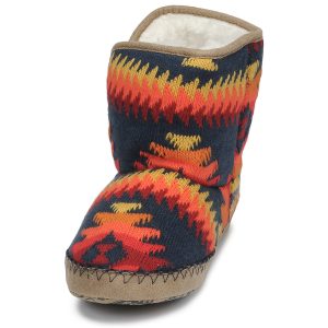 Cool Damen-Hausschuhe shoe DAKOTA Marine / Wielokolorowy – Bild 3
