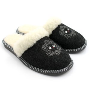 Damen-Hausschuhe warm gefüttert FK-4076 – Bild 3