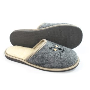 Damen-Hausschuhe warm gefüttert FK-4084 – Bild 3