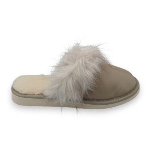 Women's Slippers Genuine Leather Warm Lined K-4233B - Image 4