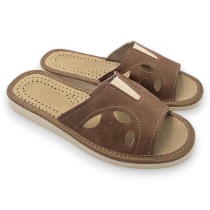 Women's Slippers Genuine Leather NOWO-12 - Image 4