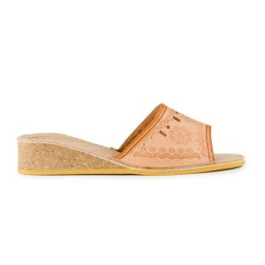 Damen-Hausschuhe aus echtem Leder NOWO-35 – Bild 4