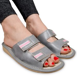 Women's Slippers Genuine Leather NOWO-39 - Image 4