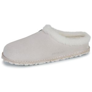 BIRKENSTOCK Herren Filz-Hausschuhe Zermatt Premium Suede / Antique / in Weiß – Bild 4