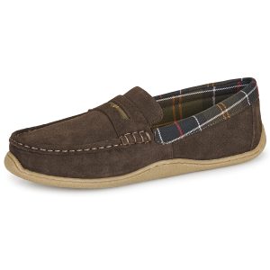Barbour Herren-Hausschuhe ALBERT in Braun – Bild 4
