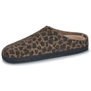 BIRKENSTOCK Damen Filz-Hausschuhe Zermatt Shearling / Toffee / Melange / Narrow – Bild 4