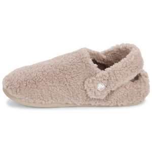 Crocs Damen-Hausschuhe Classic Cozzzy Slipper in Beige – Bild 4