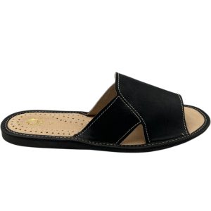 Herren-Hausschuhe aus echtem Leder M-2091C – Bild 4