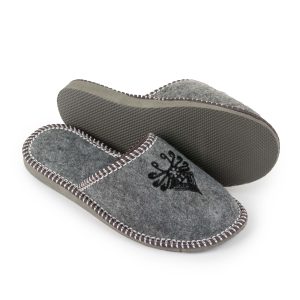 Damen-Hausschuhe aus echtem Leder FK-1549 – Bild 4