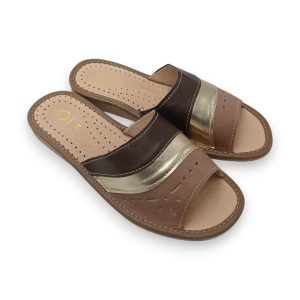 Women's Slippers Genuine Leather NOWO-31 - Image 5