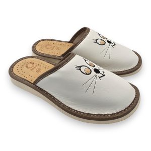 Women's Slippers Genuine Leather NOWO-63 - Image 5