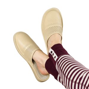 Women's Slippers Genuine Leather NOWO-67 - Image 5