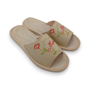 Women's Slippers Genuine Leather OK-18 - Image 5