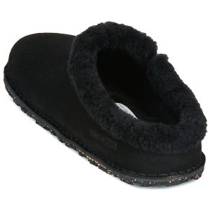BIRKENSTOCK Herren Filz-Hausschuhe Zermatt Premium Suede / / Laf in Schwarz – Bild 5