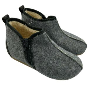 Damen-Hüttenschuhe aus Wollfilz BK-4204A – Bild 5