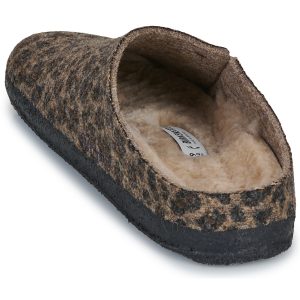 BIRKENSTOCK Damen Filz-Hausschuhe Zermatt Shearling / Toffee / Melange / Narrow – Bild 5