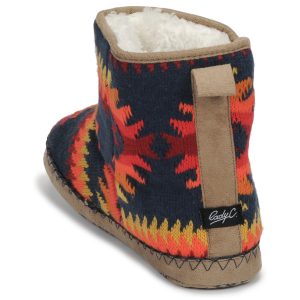 Cool Damen-Hausschuhe shoe DAKOTA Marine / Wielokolorowy – Bild 5