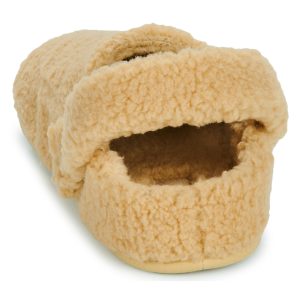 Crocs Damen-Hausschuhe Classic Cozzzy Slipper in Beige – Bild 5