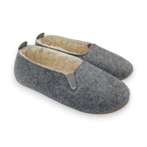 Damen-Hüttenschuhe aus Wollfilz warm gefüttert BK-545 – Bild 5