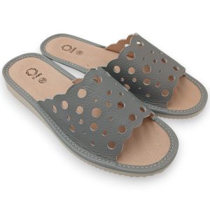 Women's Slippers Genuine Leather K-1162B - Image 5