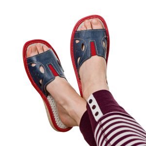 Women's Slippers Genuine Leather NOWO-13 - Image 5