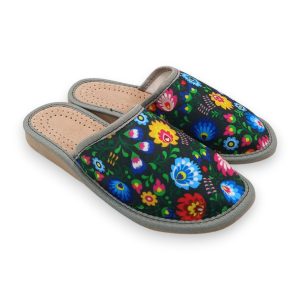 Women's Slippers Genuine Leather K-1548 - Image 6