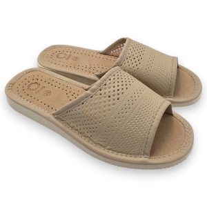 Women's Slippers Genuine Leather NOWO-46 - Image 6