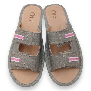 Women's Slippers Genuine Leather NOWO-94 - Image 6