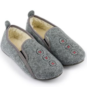 Damen-Hüttenschuhe aus Wollfilz BK-542 – Bild 7