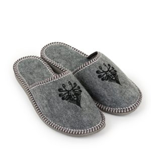 Damen-Hausschuhe aus echtem Leder FK-1549 – Bild 7