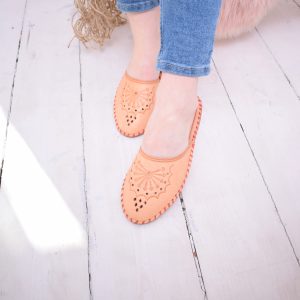 Women's Slippers Genuine Leather NOWO-18 - Image 7