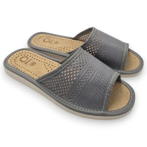 Women's Slippers Genuine Leather NOWO-47 - Image 7