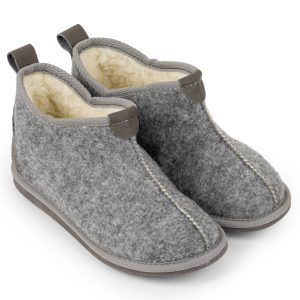 Damen-Hüttenschuhe aus Wollfilz warm gefüttert BK-4202 – Bild 7