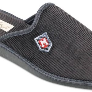 Men's Slippers in Corduroy Meteor Szymon RV251 - Image 7
