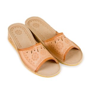 Damen-Hausschuhe aus echtem Leder NOWO-35 – Bild 8